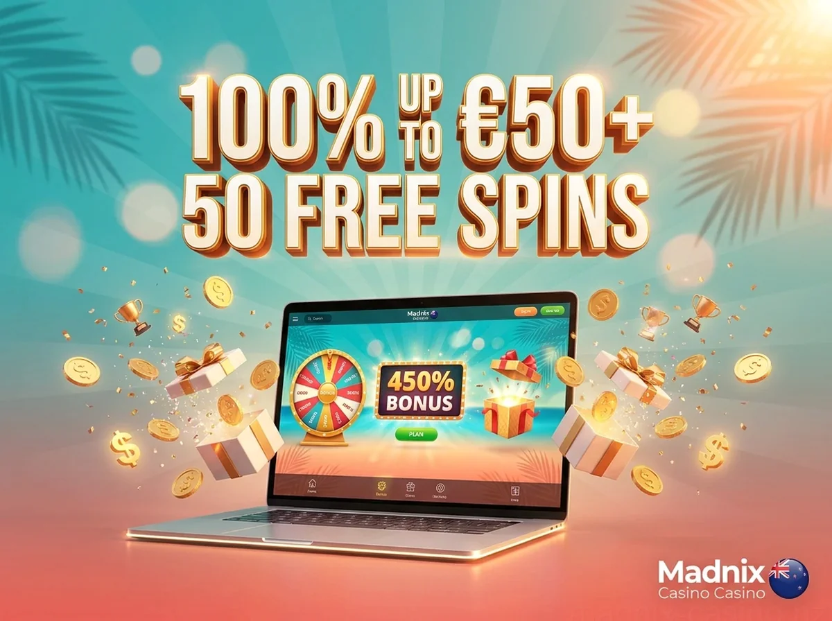 100% UP TO €50+ 50 FREE SPINS